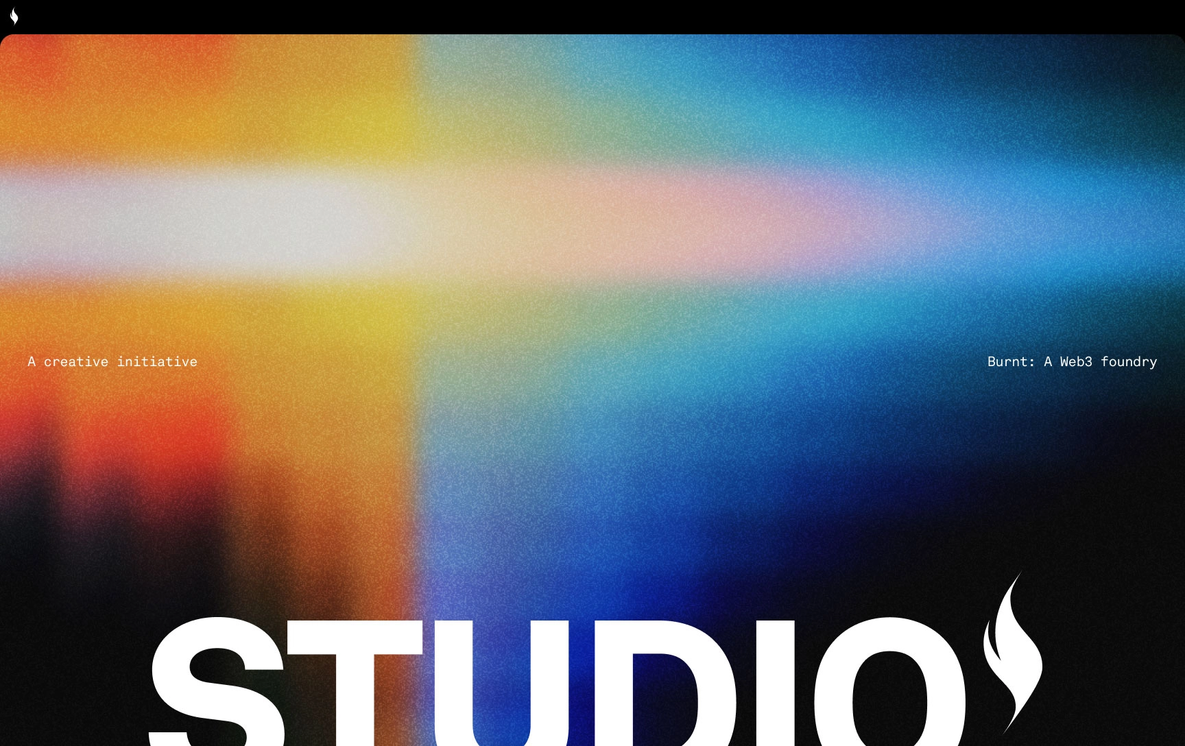 Burnt Studio Exploration