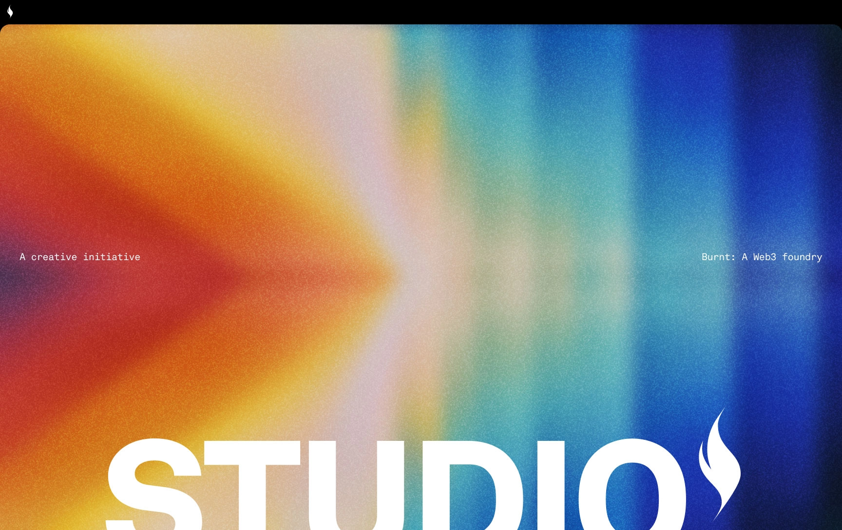 Burnt Studio Exploration